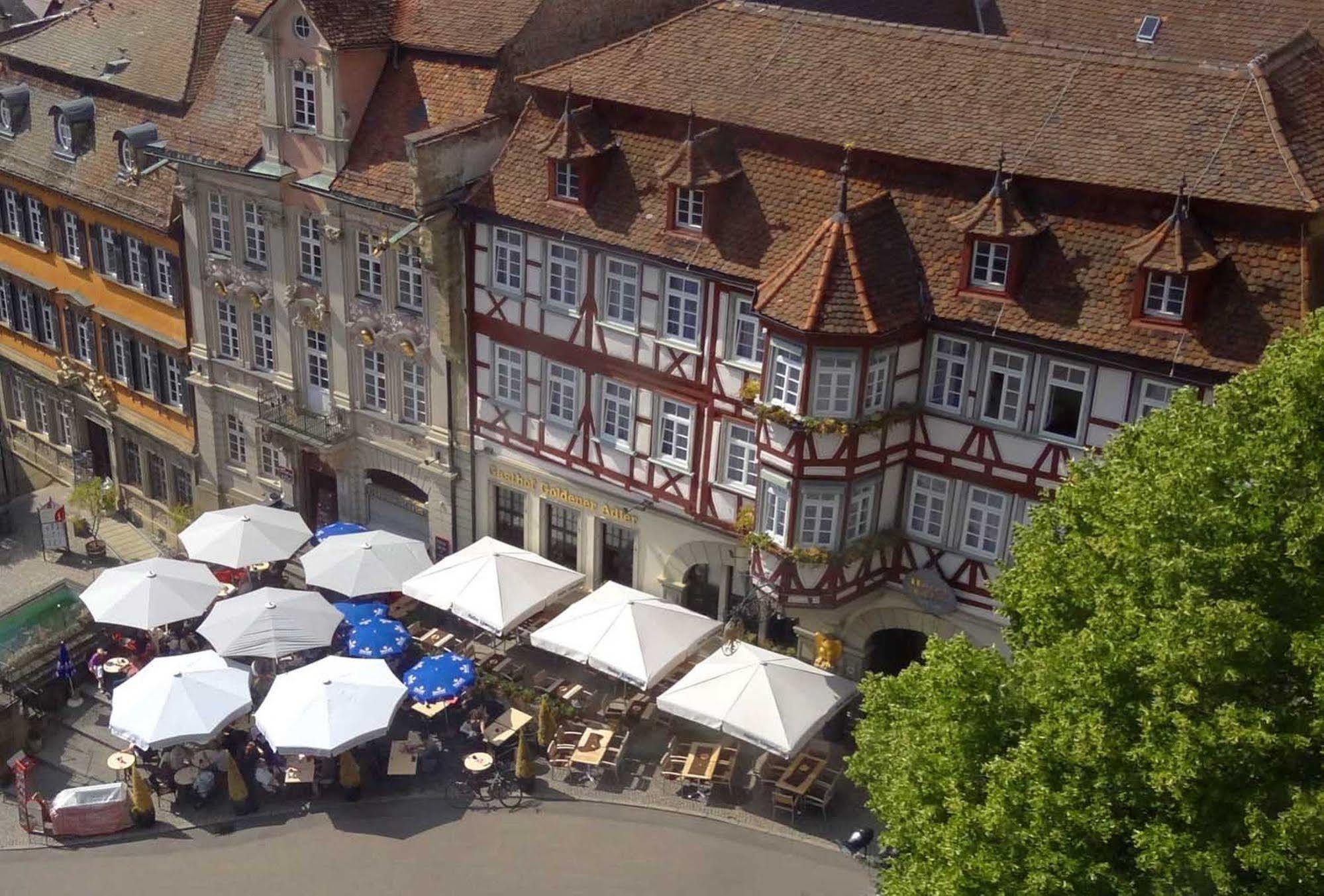 Stadt-Gut-Hotel Gasthof Goldener Adler Schwaebisch Hall Exterior photo